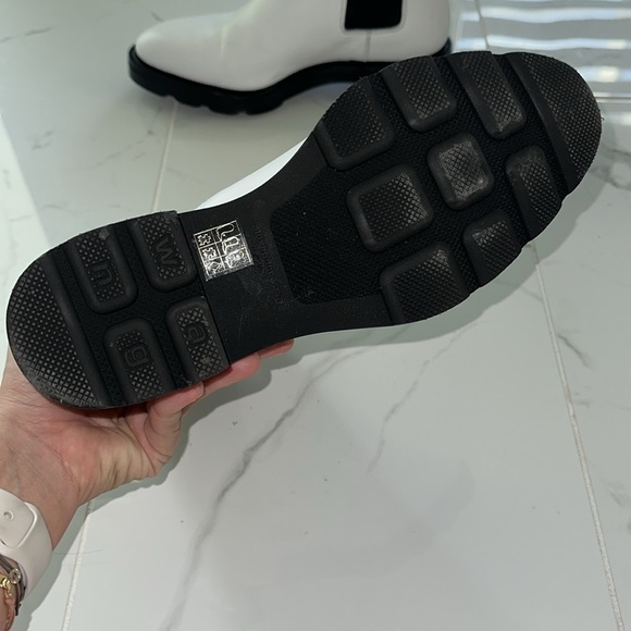 Alexander Wang Chelsea Boot Bootie White 10 Ankle - Picture 12 of 13